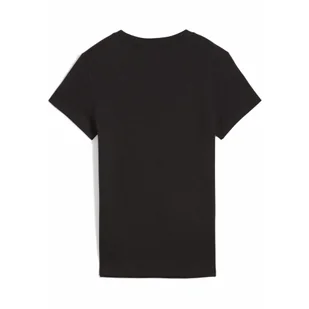 Damska koszulka ESS No. 1 Logo PUMA Black - Koszulki sportowe damskie - miniaturka - grafika 1