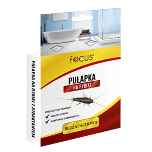 Pułapka bezzapachowa na rybiki 2 sztuki Focus - Preparaty na chwasty i szkodniki - miniaturka - grafika 1