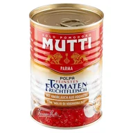 Mieszanki warzywne, sałatki - DEVELEY Pomidory krojone z czosnkiem 400 g Mutti - miniaturka - grafika 1
