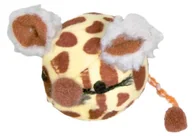 Zabawki dla kotów - Trixie Mysz kulka pluszowa 4,5cm [4554] 2739 - miniaturka - grafika 1