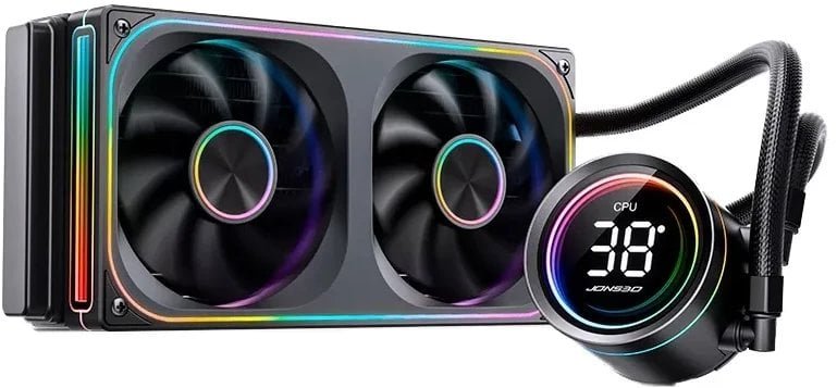 Jonsbo TH-240 AiO Wasserkühlung, ARGB, Display - 240mm, schwarz TH-240B