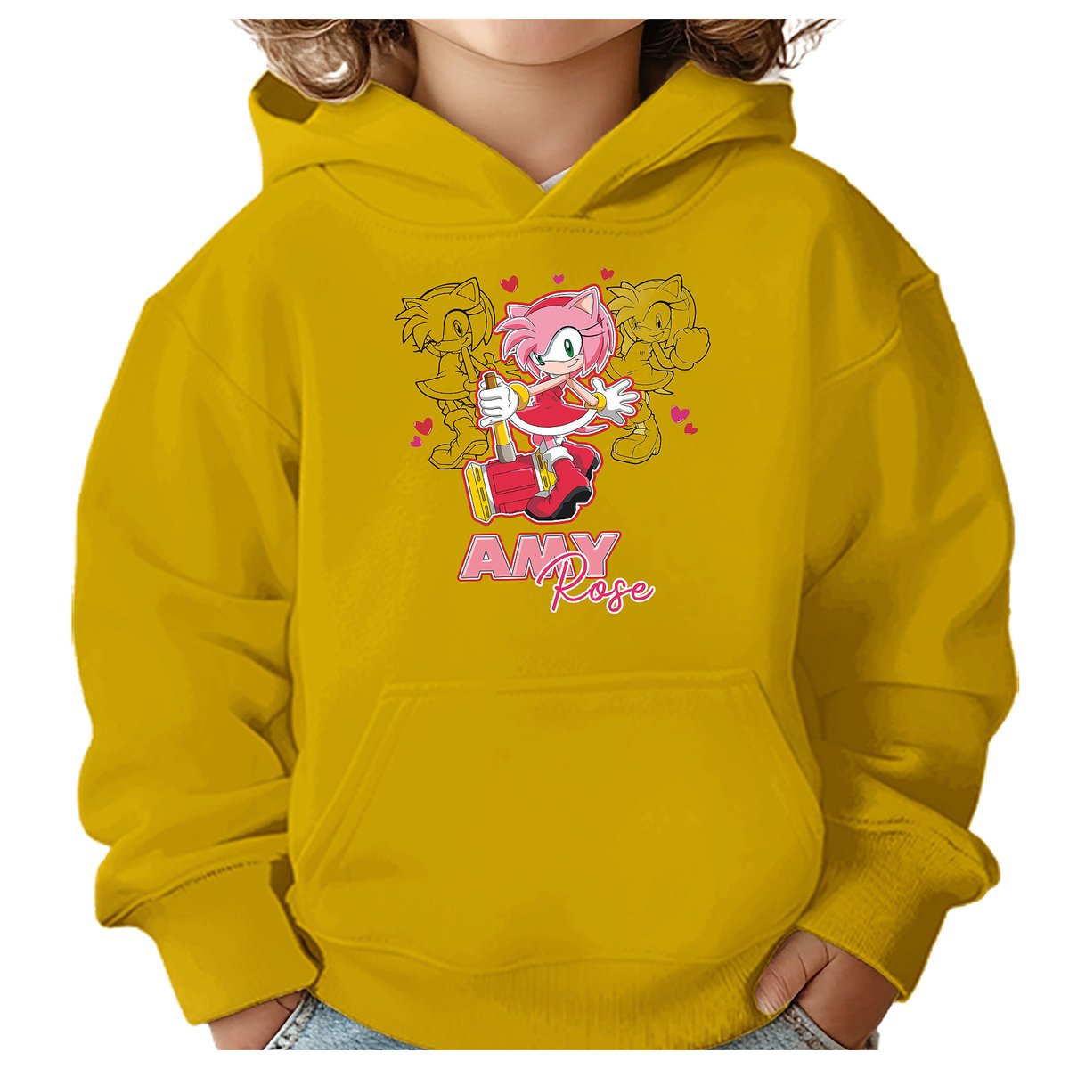 BLUZA DZIECIĘCA SONIC 122-128 DLA DZIEWCZYNKI CHŁOPCA PREZENT