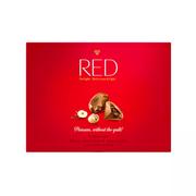 Czekolada - Red | Chocolette S.A., Rue Adrien-Lachenal 26, Gen Red | Chocolette S.A. Rue Adrien-Lachenal 26 Gen Praliny RED z mlecznej czekolady bez cukru z orzechami 132 g Red M00-C394-4852A - miniaturka - grafika 1