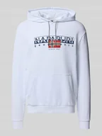 Bluzy męskie - Bluza z kapturem i nadrukiem z logo model ‘AYLMER’ - miniaturka - grafika 1