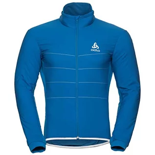 Kurtki męskie - Odlo Zeroweight S-Thermic Pro kurtka męska niebieski Directoire Blue S 411672 - grafika 1