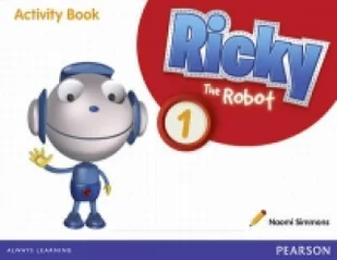 Simmons Naomi Ricky the robot 1 activity book - mamy na stanie, wyślemy natychmiast - Książki do nauki języka angielskiego - miniaturka - grafika 2