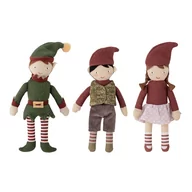 Ozdoby bożonarodzeniowe - Figurki świąteczne zestaw 3 szt. Jingle – Bloomingville - miniaturka - grafika 1
