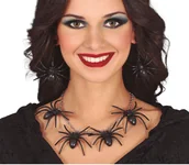 Balony i akcesoria - NASZYJNIK I KOLCZYKI KRÓLOWA PAJĄKÓW - miniaturka - grafika 1