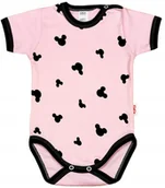 Body dla niemowląt - Body KRÓTKI rękaw 100% Bawełna MYSZKA RÓŻ r 98 KLEKLE - miniaturka - grafika 1