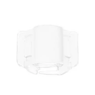 Ozdoby do włosów - Linziclip, Klamra Midi Matt White - miniaturka - grafika 1