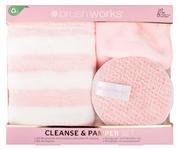 Brushworks Cleanse & Pamper Set - zestaw do demakijażu