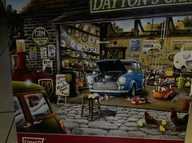 Puzzle - Puzzle Corner Piece Puzzle Corner Piece Dayton's Garage 500 el. - miniaturka - grafika 1