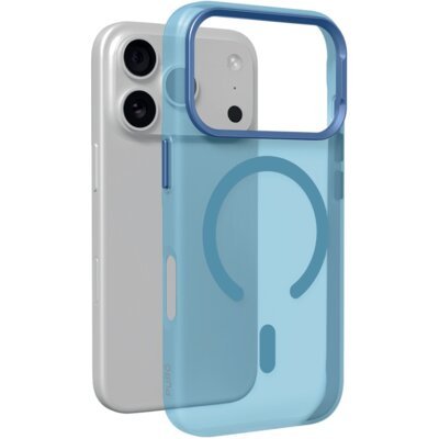 Etui PURO Lightfeel Mag MagSafe do Apple iPhone 17 Pro/18 Pro Jasnoniebieski