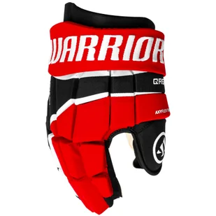 Rękawice hokejowe Warrior Covert QR6 Team Black/Red Junior 10 cali - Hokej - miniaturka - grafika 1