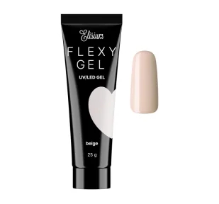 Elisium Flexy Gel Beige 25g - Żele do paznokci - miniaturka - grafika 2