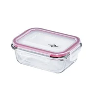 Przybory do gotowania - Kuchenprofi Pojemnik na żywność Lunch box szkło/tworzywo sztuczne 15 x 11 x 5,5 cm 0,4 l KU-1001753515 - miniaturka - grafika 1