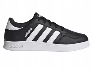 Buty dla dziewczynek - BUTY dziecięce ADIDAS BREAKNET FY9507 czarne 30,5 - grafika 1