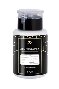 F.O.X CARE SYSTEM GEL REMOVER, 160 ml - Zmywacze i cleanery do paznokci - miniaturka - grafika 1