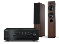 Zestawy stereo - Yamaha R-N800A (czarny) + Tesi 5 (mokka) - miniaturka - grafika 1