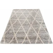 Dywany - Szary prostokątny dywan w nowoczesny wzór F6-B49 - miniaturka - grafika 1