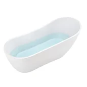 Wanny - Wanna wolnostojąca złoty przelew oraz korek 170 cm Forte Hydrosan - miniaturka - grafika 1