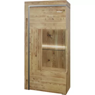 Kredens P9EBBR11 Lewy Bruni MMI Sleeping Dąb Bielony - Kredensy - miniaturka - grafika 1