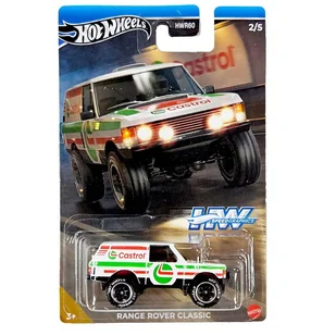 Hot Wheels Auto Speed Graphics Pojazd 1:64 Range Rover Classic - Samochody i pojazdy dla dzieci - miniaturka - grafika 1