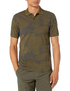 G-STAR RAW Męska koszulka polo Dunda Slim Allover, Wielokolorowy (Dark Olive Line Camo D22252-c335-g153), S - Koszulki męskie - miniaturka - grafika 1