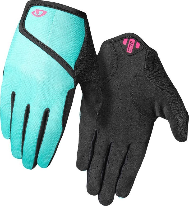 Giro Rękawiczki juniorskie GIRO DND JR II długi palec Rozmiar: L, Wybierz kolor: Screaming Teal Neon Pink