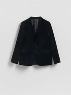 Kurtki męskie - Reserved - Marynarka slim fit - czarny - miniaturka - grafika 1