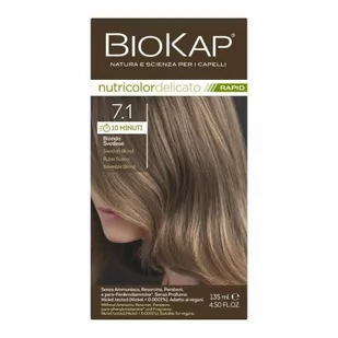 Biokap LAB PHARMA DELICATO RAPID 7.1 Szwedzki Blond, 135ml - Farby do włosów i szampony koloryzujące - miniaturka - grafika 1