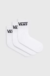 Vans skarpetki 3-pack męskie kolor biały - Skarpetki męskie - miniaturka - grafika 1