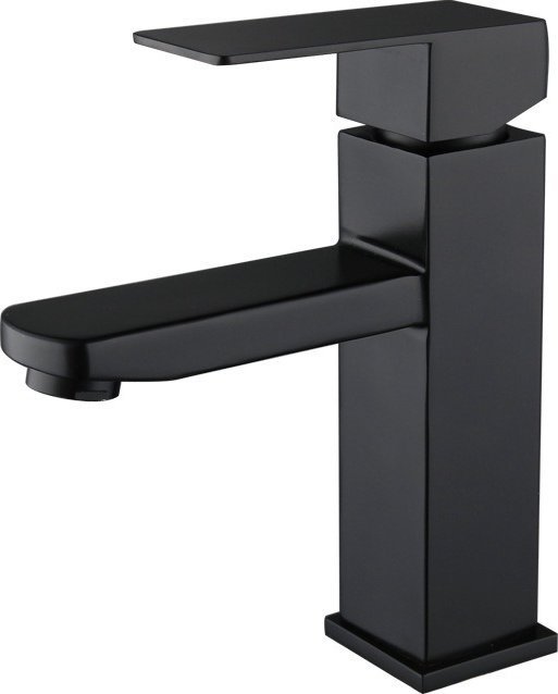 DELVANT Bateria umywalkowa SQUARE DELVANT Bateria umywalkowa NISKA CZARNA