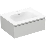 Szafki łazienkowe - Mexen Orio szafka łazienkowa 60 cm z umywalką Vela, 1 szuflada, szara mat/biała mat - 91A10-06023-1-BF62-W23M01 - miniaturka - grafika 1