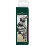 Cienkopisy - Cienkopisy Pitt Artist Pen warm grey IV 4szt - Faber Castell - miniaturka - grafika 1