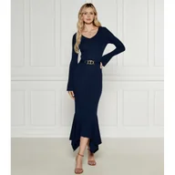 Sukienki - TWINSET Sukienka z paskiem MAGLIA - miniaturka - grafika 1