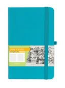 Notesy i bloczki - Antra Antra, notes w kratkę, format A5, Romantyzm, turkusowy - miniaturka - grafika 1