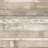 Tapety - Homestyle Tapeta Old Wood, brązowo-beżowa - miniaturka - grafika 1