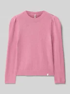 Swetry dla dziewczynek - Sweter z dzianiny o kroju regular fit z mieszanki wiskozy model ‘KATIA LIFE’ - miniaturka - grafika 1