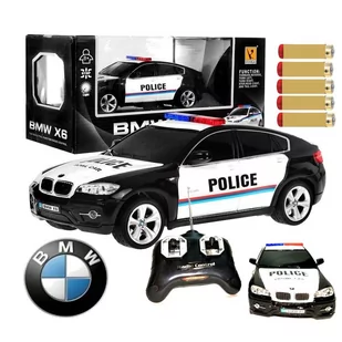 Ramiz, auto RC zdalnie sterowany radiowóz BMW x6 Policja - Zabawki zdalnie sterowane - miniaturka - grafika 1