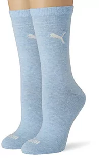 PUMA Damskie skarpety Classic, niebieski melanż, 35 EU - Skarpetki damskie - miniaturka - grafika 1