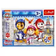 Puzzle - Puzzle 20 el. MiniMaxi Wesołe Pieski 21146 Trefl - miniaturka - grafika 1