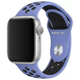 Pasek NIKE Sport Brand do Apple Watch 38/40/41mm Fioletowo-czarny - Akcesoria do smartwatchy - miniaturka - grafika 2