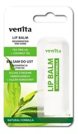 Farby do włosów i szampony koloryzujące - Venita Balsam do ust Olejek z drzewa herbacianego i olej kokosowy - Lip Balm Tea Tree Oil + Coconut Oil Balsam do ust Olejek z drzewa herbacianego i olej kokosowy - Lip Balm Tea Tree Oil + Coconut Oil - miniaturka - grafika 1