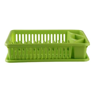 Altom SUSZARKA DO NACZYŃ PROSTOKĄTNA FOL.43X27X9,5CM SELEDYN 5902443996597 - Suszarki do naczyń - miniaturka - grafika 1