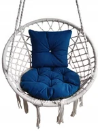 Poduszki ogrodowe - Poduszka fotel wiszący BOCIANIE GNIAZDO dom ogród - miniaturka - grafika 1