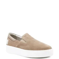 Trampki damskie - Emporio Armani Skórzane slip on SNK - miniaturka - grafika 1