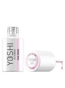 Yoshi - Lakier Hybrydowy 211 Pink Bride 6ml - Lakiery hybrydowe - miniaturka - grafika 4
