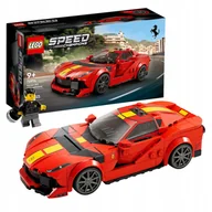 Klocki - LEGO TECHNIC Zestaw Klocków Czerwone Ferrari 812 Competizione - miniaturka - grafika 1