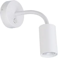 Lampy ścienne - Nowodvorski Kinkiet LAMPA ścienna EYE FLEX S 9070 metalowa OPRAWA minimalistyczna tuba na elastycznym peszlu biała 9070 - miniaturka - grafika 1